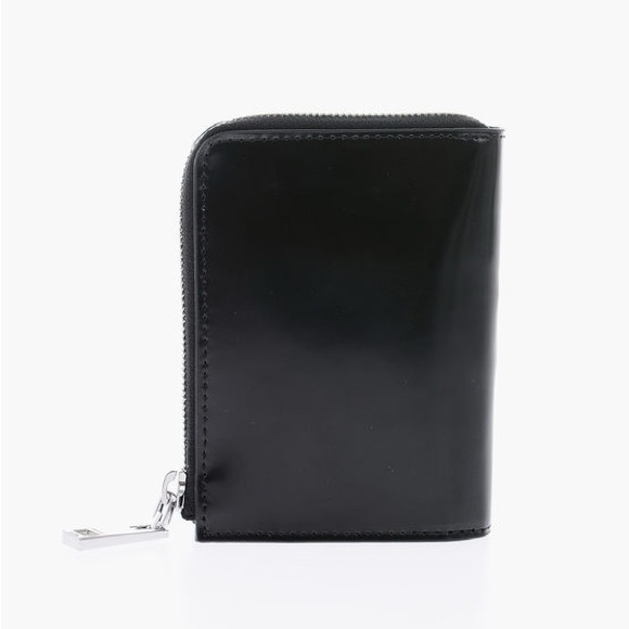 DIESEL ZIP CLOSURE LEATHER L-12 WALLET - Picture 2 of 5